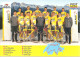 SUISSE / CARTE POSTE TAXE PERCUE EQUIPE CYCLISTE DE LA POSTE SUISSE 2000 - Cyclisme