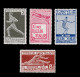 TURKEY.1940.11 Balkan Olympics.SCOTT 855-858.MNH - Neufs