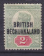 Bechuanaland 1891 Mi. 41, 2d. Victoria Great Britain Overprinted 'BRITISH BECHUANALAND', MNG (*) (2 Scans) - 1885-1964 Protectorat Du Bechuanaland