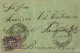 1887 URUGUAY , SOBRE CIRCULADO A BUENOS AIRES , CORREO VECINAL / MONTEVIDEO , YV. 60 , LLEGADA - Uruguay