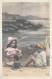 CPA - Enfants Jouent Sur La Plage  - CARTE POSTALE ANCIENNE - Otros & Sin Clasificación