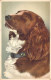 CPA - Portrait - Chien De Chasse - CARTE POSTALE ANCIENNE - Chiens