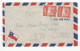 FLAGS - 1951 CHILE FLAG Air Mail COVER To Switzerland Seaplane Stamps  Aviation - Covers