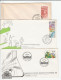1960 - 1987 BRAZIL FDCs Stamps Cover Fdc Scouts Scouting Horse Sport Swimming Fencing Agriculture Fruit Vegetables - Collections, Lots & Séries