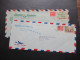 Kuba / Cuba Habana 1958 Air Mail 2 Dekorative Umschläge Louisiana Hatcheries Mit Küken Und 1x La Isla De Cuba S.A. - Covers & Documents