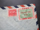 Delcampe - Kuba / Cuba Habana 1958 Air Mail 2 Dekorative Umschläge Louisiana Hatcheries Mit Küken Und 1x La Isla De Cuba S.A. - Covers & Documents