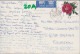 1972. CHINA. Fine Post Card (Pai Causeway) To Sweden PAR AVION With 43 F Flower Cancelled 1972 3 27. Very ... - JF442625 - Lettres & Documents