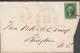 1859. USA. 10 CENTS WASHINGTON Perforated 15½. Beautiful Stamp On Large Piece Of Cover To Nova... (MICHEL 11) - JF535864 - Briefe U. Dokumente