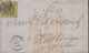1853. BADEN. Ziffer Im Kreis. 3 Kr. On Fine Small Envelope To Huttingen Cancelled With Nummeral Cancel And... - JF535876 - Cartas & Documentos
