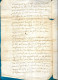 Manuscrit : Exécution D'un Abattage D'arbres Au Long D'un Cours D'eau Selon Une Convention De 1649...(6 Pages) - Manuscrits