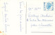 NOUVEL AN - Enveloppe Timbrée Elisabeth II - Noeud Bleu - Fleurs - Carte Postale Ancienne - Neujahr