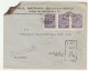 Paul Merian, Constantinople Company Letter Cover Posted Registered 1924 To Germany B230801 - Cartas & Documentos