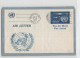 17846 AIR LETTER UNITED NATIONS NEW YORK - Poste Aérienne