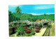 Cpm - Australia - QLD - Kuranda Railway Station - Train - Chemin De Fer - Animation Jardin Fleurs - Otros & Sin Clasificación