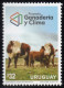 URUGUAY 2023 (Cattle Raising, Livestock, Food, Climate, Weather, Ecology, Animals, Cows, Sheeps) - 1 Stamp - Alimentation