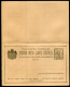 MONTENEGRO 1894 Prince Nikola  5+5 Nkr.reply-paid Card, Unused.  Michel P13b - Montenegro