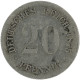 LaZooRo: Germany 20 Pfennig 1875 D VF - Silver - 20 Pfennig
