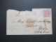 AD NDP 1869 GA Umschlag 1 Groschen Auf Umschlag Von Preußen U 30 Stempel Ra2 Golzow Reg Bez Potsdam - Interi Postali