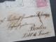 AD NDP 1869 GA Umschlag 1 Groschen Auf Umschlag Von Preußen U 30 Stempel Ra2 Golzow Reg Bez Potsdam - Ganzsachen