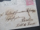 AD NDP 1869 GA Umschlag 1 Groschen Auf Umschlag Von Preußen U 30 Stempel Ra2 Golzow Reg Bez Potsdam - Entiers Postaux