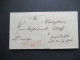 Preussen 1857 Raum Weimar Paketbegleitbrief Viel Inhalt Vermerk: Vielleoicht Können Wir Uns Heute Noch In Schwansee Tref - Lettres & Documents