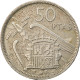 Monnaie, Espagne, Caudillo And Regent, 50 Pesetas, 1957, TTB+, Copper-nickel - 50 Peseta