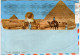 EGYPT Two Covers, 1994, With Two Types Of 80 P. Airmail (Mi. 1761 I And II) Tutanchamon - Gold Shifted (BB139) - Covers & Documents