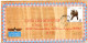 EGYPT  Cover 1993,80 P. Airmail (Mi. 1761 Type I) Tutanchamon - Badly Centred (BB140) - Lettres & Documents