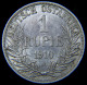 Germany East Africa 1 Rupee 1910 J *AU* Silver Rare Coin - German East Africa