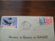 Lettre Général Charles De Gaulle à Colombey Les Deux Eglises  - Vignette Pour Le Salut Public : Oui - 1948 - SUP (HL 93) - De Gaulle (Général)