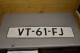 License Plate-nummerplaat-Nummernschild Nederland NL Reguliere Aanhanger-kentekenplaat Oud-old - Number Plates