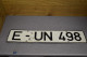 License Plate-nummerplaat-Nummernschild Duitsland Germany (D) - Number Plates