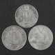 France, Napoleon III, Lot (3) 20 Centimes : 1864-A & (2) 1867-A, Argent (Silver) - 20 Centimes
