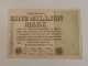 Billet Allemagne Reichsbanknote , 1000000 Mark 1923 - 1 Million Mark