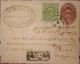 India Cochin State Registered Postal Stationery Envelope Inde - Cochin