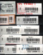 ! Lot Von 166 R-Zetteln Aus Taiwan, Taipei, Republic Of China, Einschreibzettel, Reco Label - Other & Unclassified