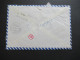 Griechenland 1985 Einschreiben Air Mail / Luftpost Per Express Patre - Stuttgart Rücks. Stp. Frankfurt Am Main Flughafen - Brieven En Documenten