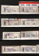 ! 3 Steckkarten Mit 66 R-Zetteln Aus Südkorea, South Korea, Seoul, Einschreibzettel, Reco Label - Korea, South