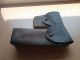 ARMY LEATHER AMMUNITION VINTAGE HOLSTER ERA AFTER WW2 AMMO POUCH CASE MAYBE Thompson HALFTER ETUI ARMEE - Equipement