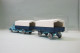 IMU - Camion MAGIRUS 3500 + Remorque Bleu Bâches Blanc HO 1/87 - Road Vehicles