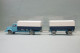 IMU - Camion MAGIRUS 3500 + Remorque Bleu Bâches Blanc HO 1/87 - Road Vehicles