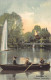 BELGIQUE - FRANKFURST - Palmengarten - Grosser Weiher - Carte Postale Ancienne - Frankfurt A. D. Oder
