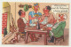Lot De 4 Cartes Fantaisie -  Humour Humoristique - Thème "au Café..."..- Illustrateur Jean De Preissac - Preissac