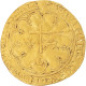 France, Henri VI, Salut D'or, 1422-1453, Dijon, Or, TTB, Duplessy:443A - 1422-1453 Hendrik VI Van Engeland