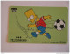 The Simpsons Bart Prepaid The Phonecard In Touch Telecom Belgium Used - GSM-Kaarten, Herlaadbaar & Voorafbetaald
