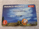 FRANCE/FRANKRIJK  50F// KOSMOS SMART/ FRANCE MONDE  /L"AIR  /   PREPAID  / USED   ** 14540** - Mobicartes (GSM/SIM)