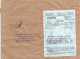 LANDSCAPES, POTATOES, CUSTOM DUTY, STAMPS ON REGISTERED COVER, 2021, ARGENTINA - Lettres & Documents