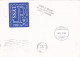 SYNAGOGUE, LONDON TREATY, KING PHILIP II OF SPAIN, STAMPS ON RAILWAYS MONUMENT SPECIAL COVER, 2001, LUXEMBOURG - Lettres & Documents