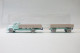 IMU - Camion MAGIRUS 3500 + Remorque Turquoise Bâche Bleu HO 1/87 - Road Vehicles