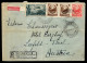 1951 Lettre Recommandée EXPRES Romania Bucuresti To Austria - Cartas & Documentos